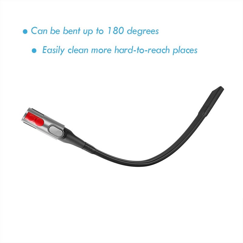 Charlux 23'' Flexible Extension Crevice Tool Attachment for Dyson V8 V7 V10 V11 V15 V6 Vacuum Cleaner with Quick Release Converter Adapter - Image 5